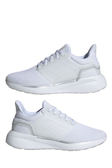 adidas Womens White EQ19 Run Trainers