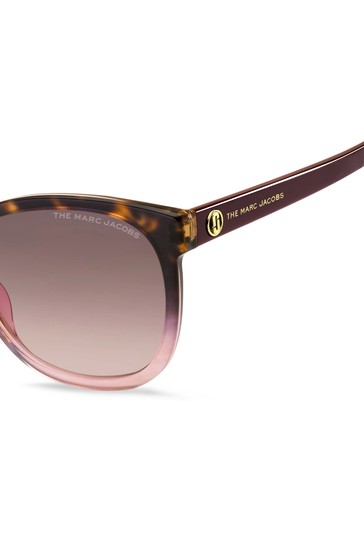 Marc Jacobs Burgundy/Pink Havana Sunglasses