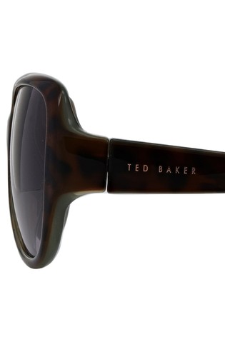 Ted Baker Shay Tortoiseshell & Mint Sunglasses