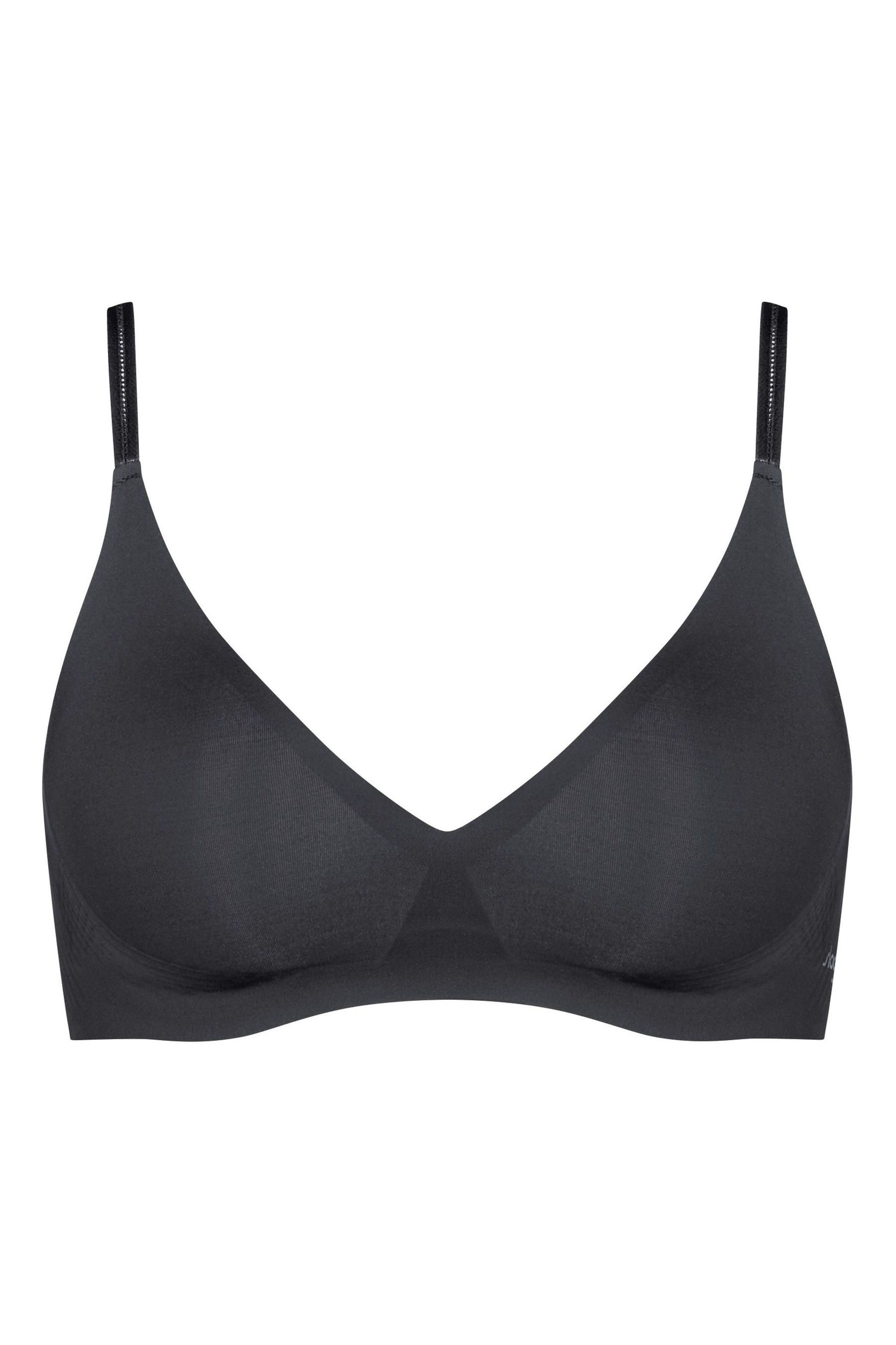 Sloggi Womens Black Body Adapt Non Wired Soft Bra