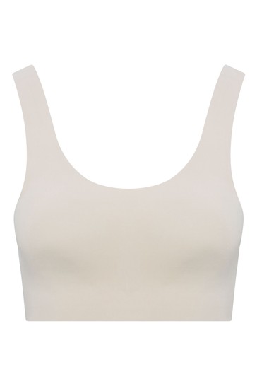 Anya Madsen Nude Bonded Crop Top