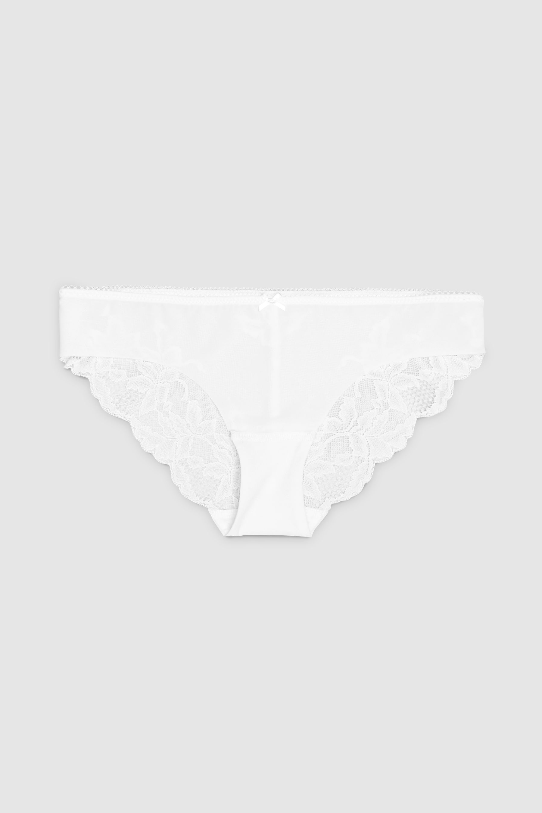 No VPL Lace Back Briefs 3 Pack Brazilian