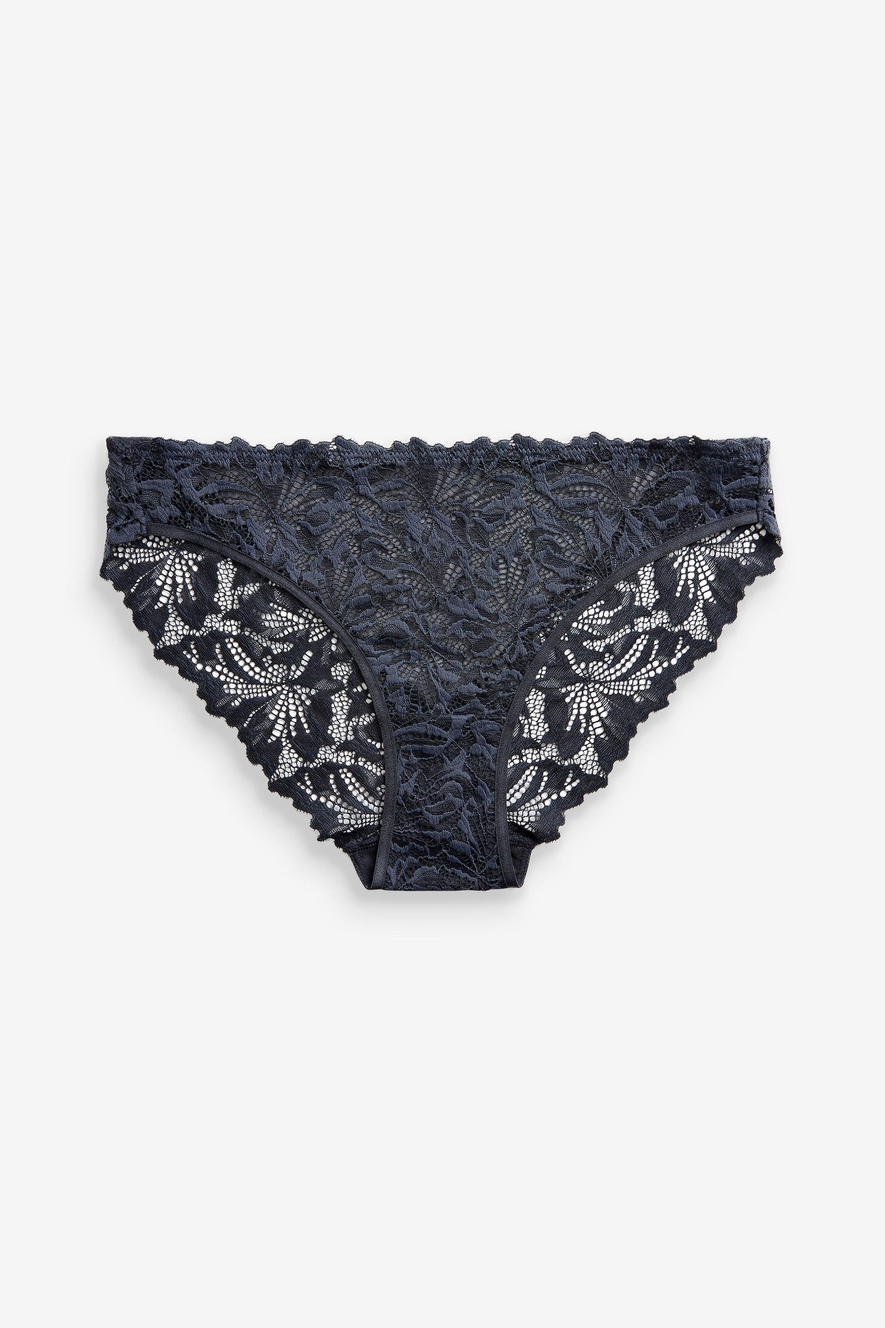 Comfort Lace Knickers High Leg