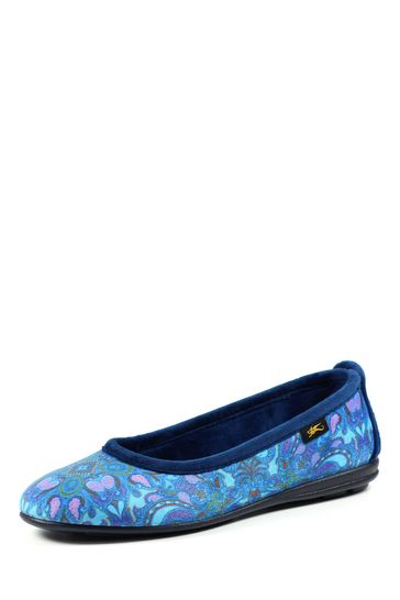 Lunar Blue Meribel Pump Slippers