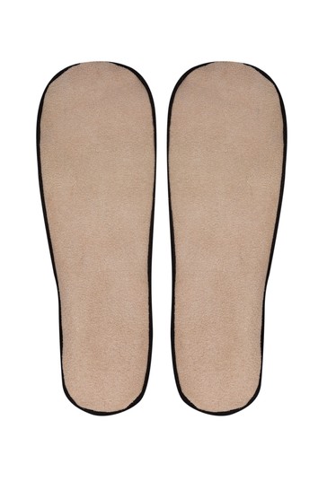 Pure Luxuries London Millom Cashmere & Merino Wool Slippers