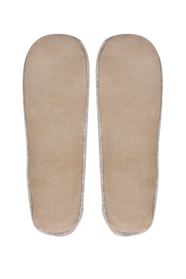 Pure Luxuries London Millom Cashmere & Merino Wool Slippers