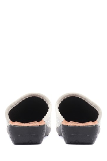 Fly Flot Ladies Wide Fit Anatomic Slippers Clogs