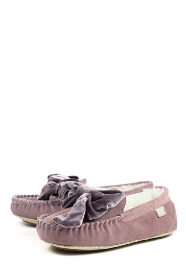 Lazy Dogz Pink Brook Moccasins