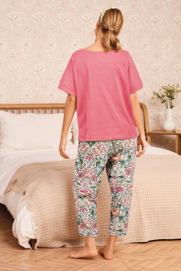 Morris & Co. At Next Cotton Jersey Pyjamas Petite