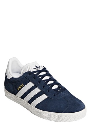 حذاء رياضي كحلي / أبيض Gazelle من adidas Originals