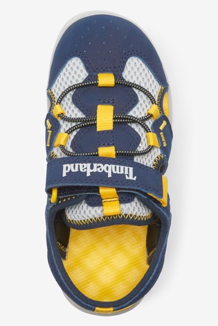 Timberland® Navy Perkins Row 2 Strap Sandals