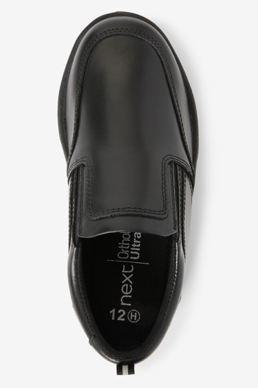 School Leather Loafers Extra wide (H)