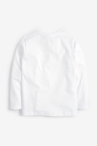 Long Sleeve T-Shirts (3-16yrs) 5 Pack