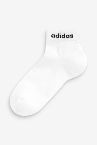 adidas Kids Linear Logo Ankle Socks Three Pack