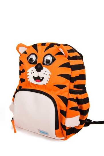 Playzeez Eli Orange The Tiger Backpack