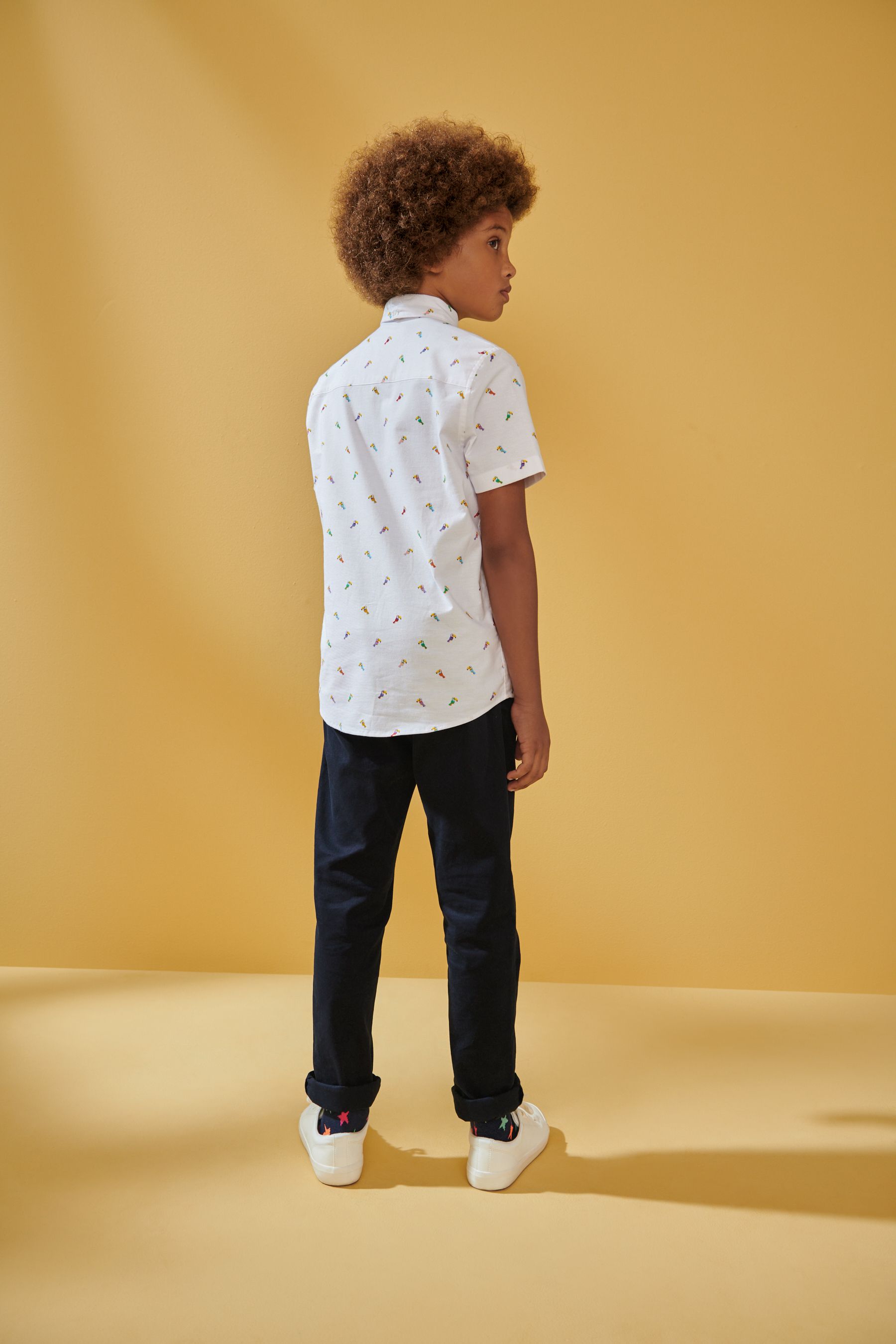 Oxford Shirt (3-16yrs) Short Sleeve