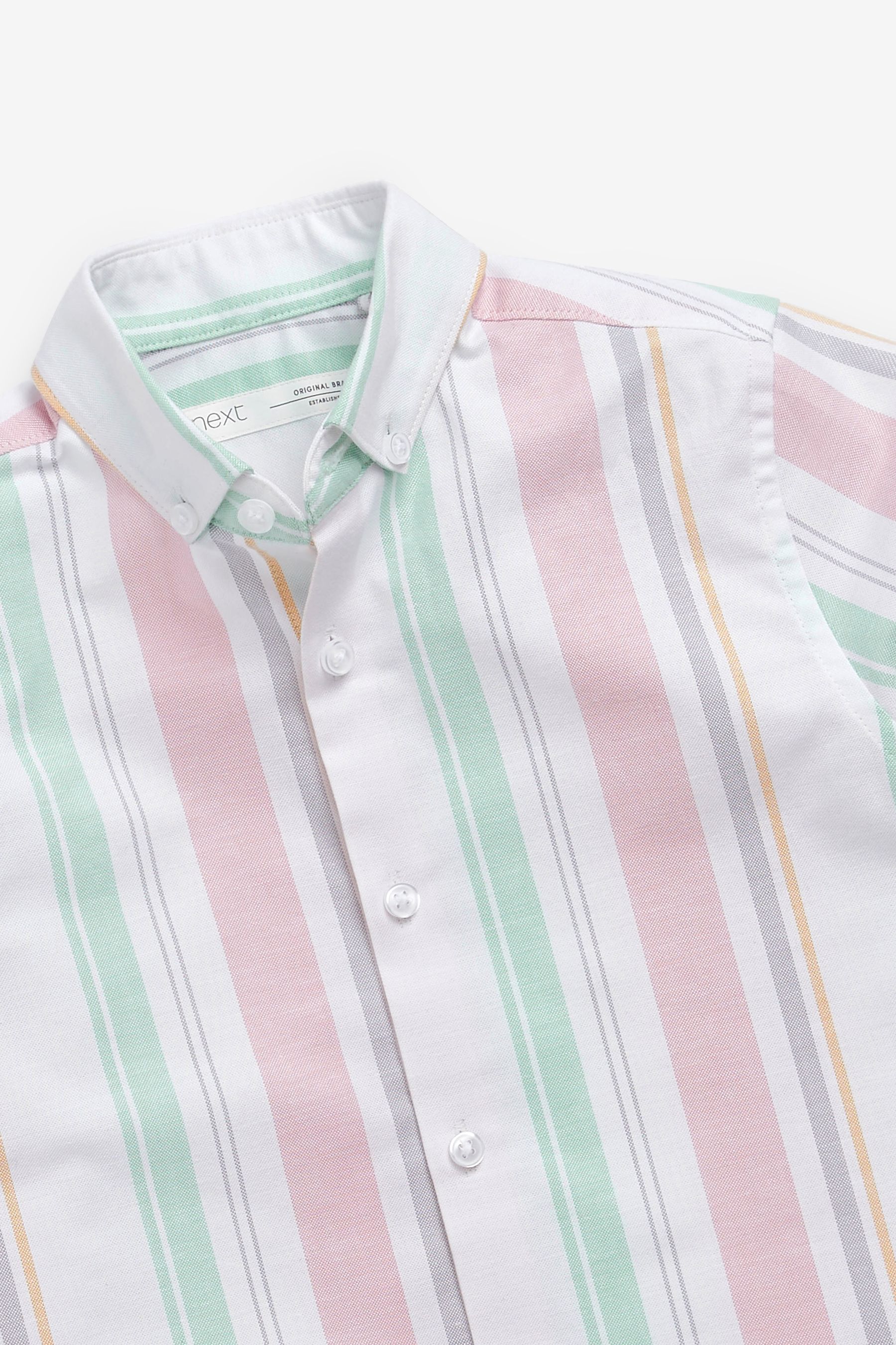 Oxford Shirt (3-16yrs) Short Sleeve