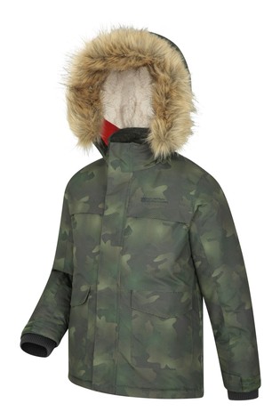 Mountain Warehouse Samuel Kids Water-Resistant Parka Jacket