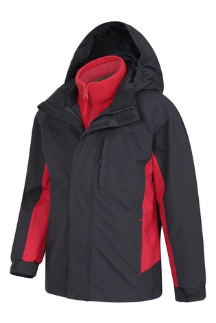 Mountain Warehouse Cannonball 3 In 1 Kids Waterproof Jacket