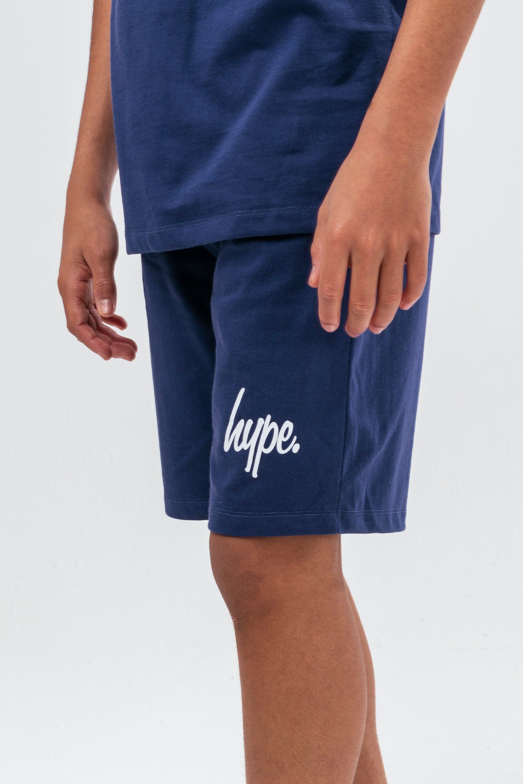 Hype Blue Short-Sleeve Kids Pyjama Set