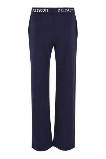 Lyle & Scott Blue Lounge Trousers