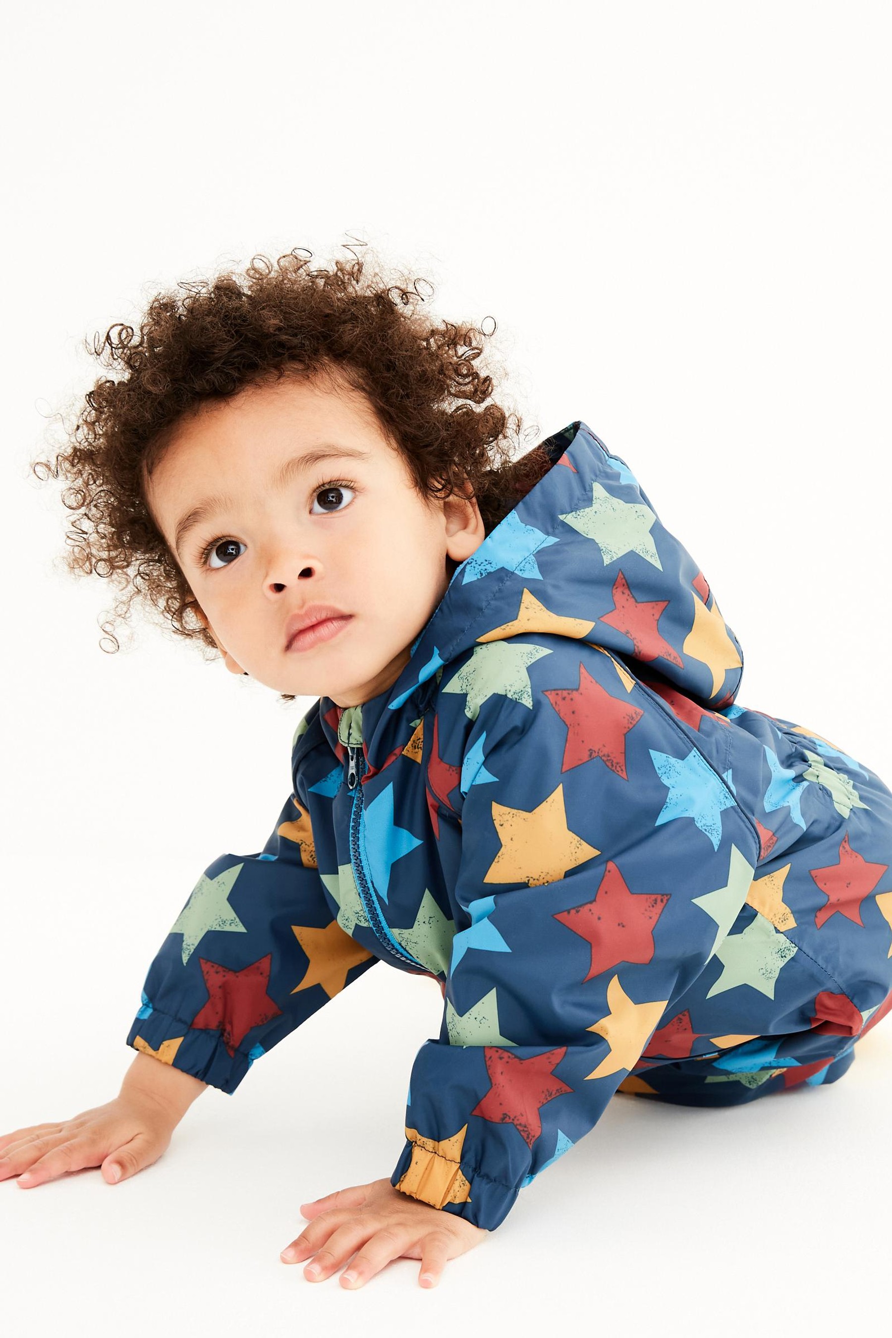 Waterproof Fleece Lined Puddlesuit (3mths-7yrs)