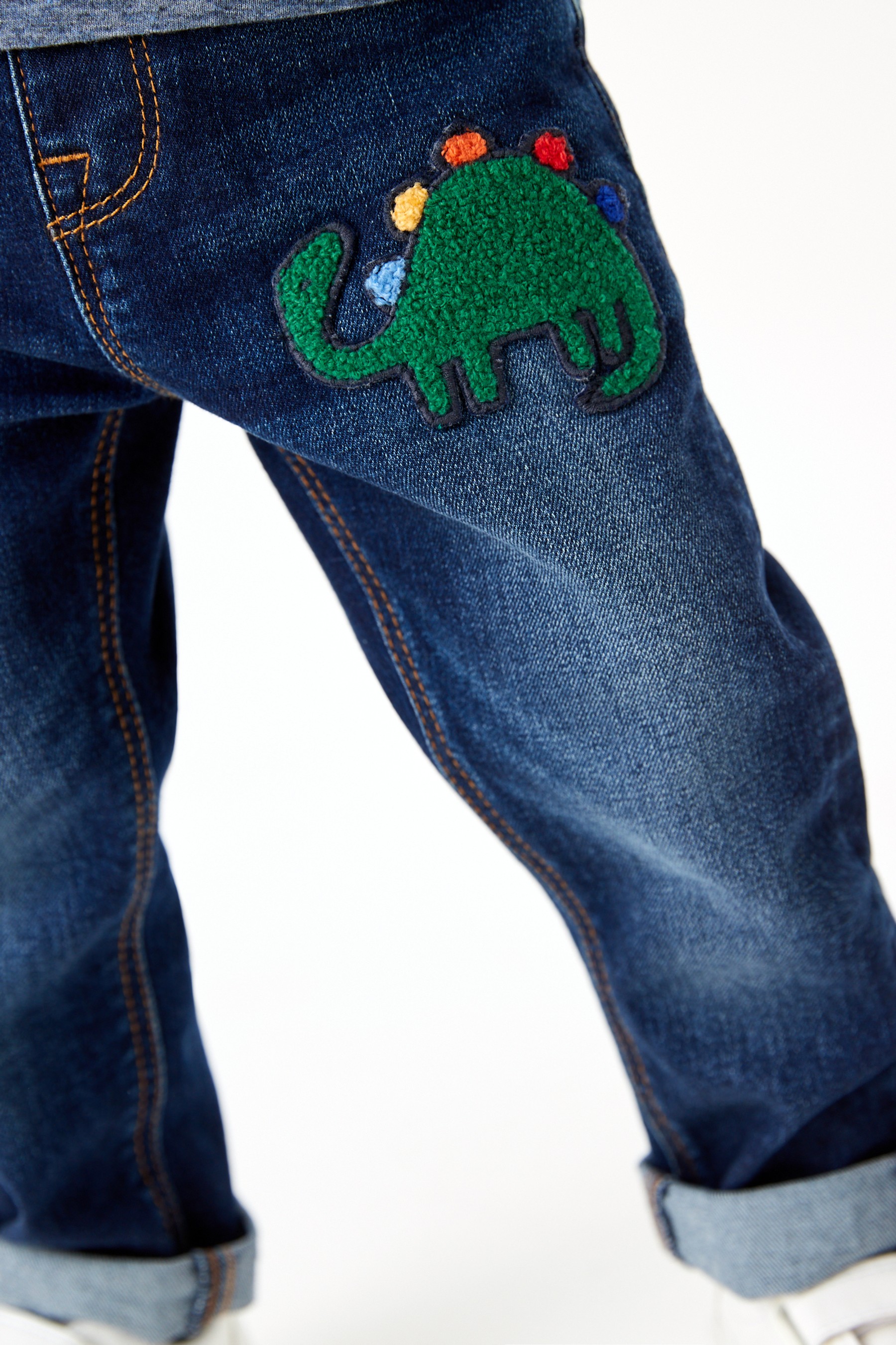 Five Pocket Jeans With Stretch (3mths-7yrs) Slim Fit