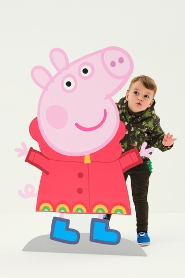 Regatta Green Peppa Pig Muddy Puddle Waterproof Jacket