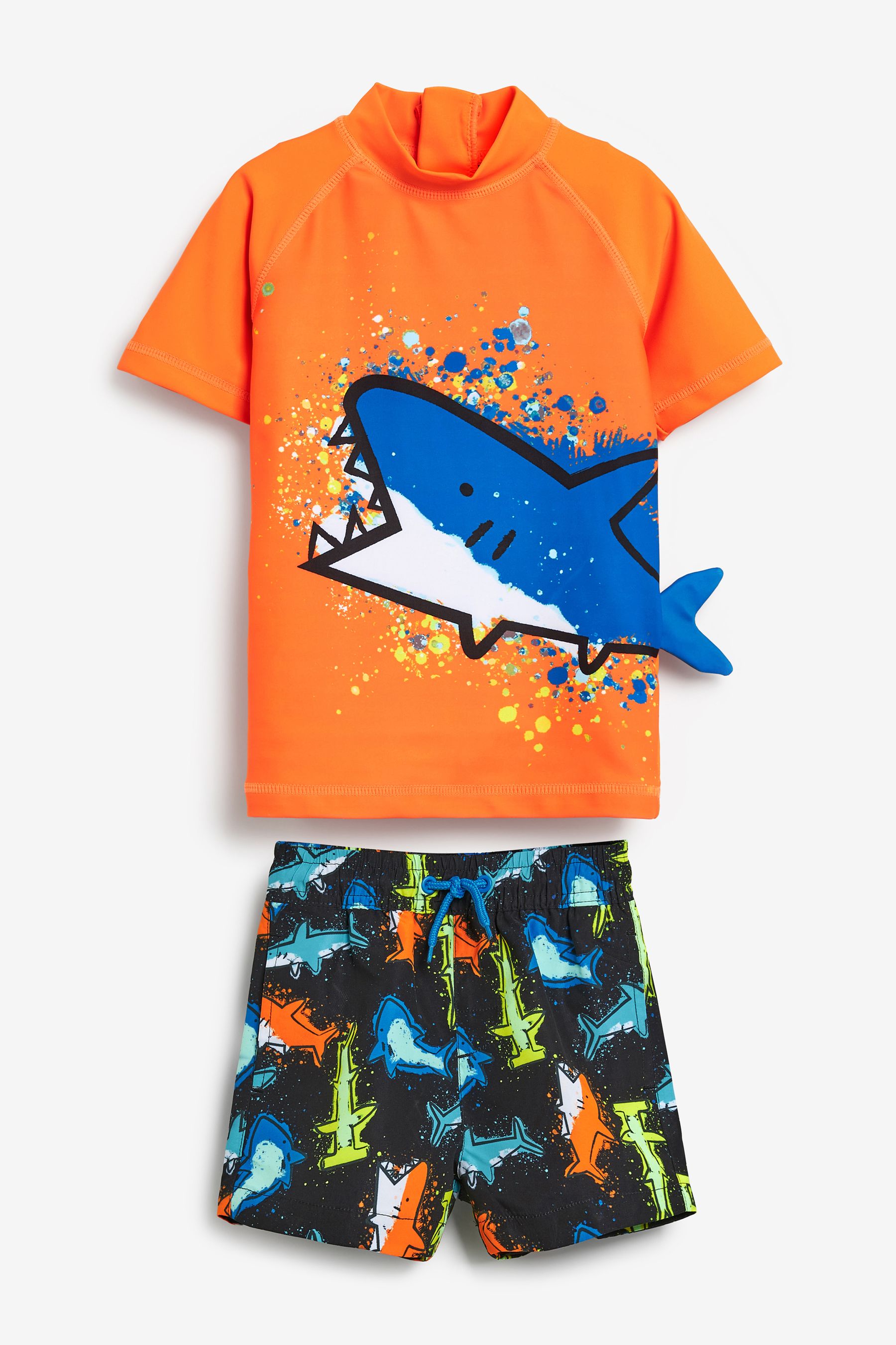 2 Piece Rash Vest And Shorts Set (3mths-7yrs)