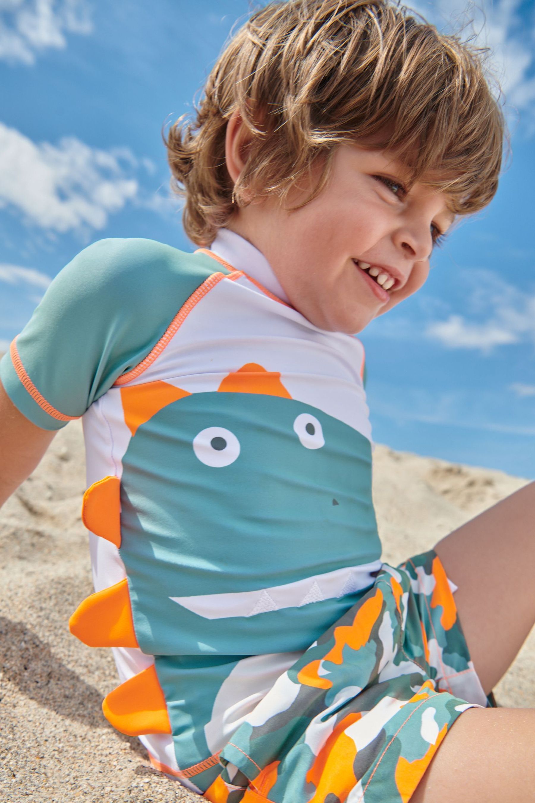 2 Piece Rash Vest And Shorts Set (3mths-7yrs)