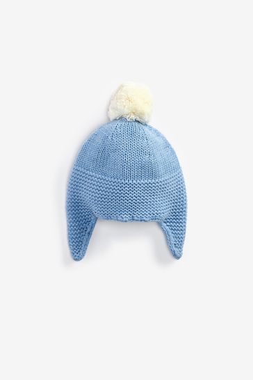 The Little Tailor Mid Blue Trapper Hat