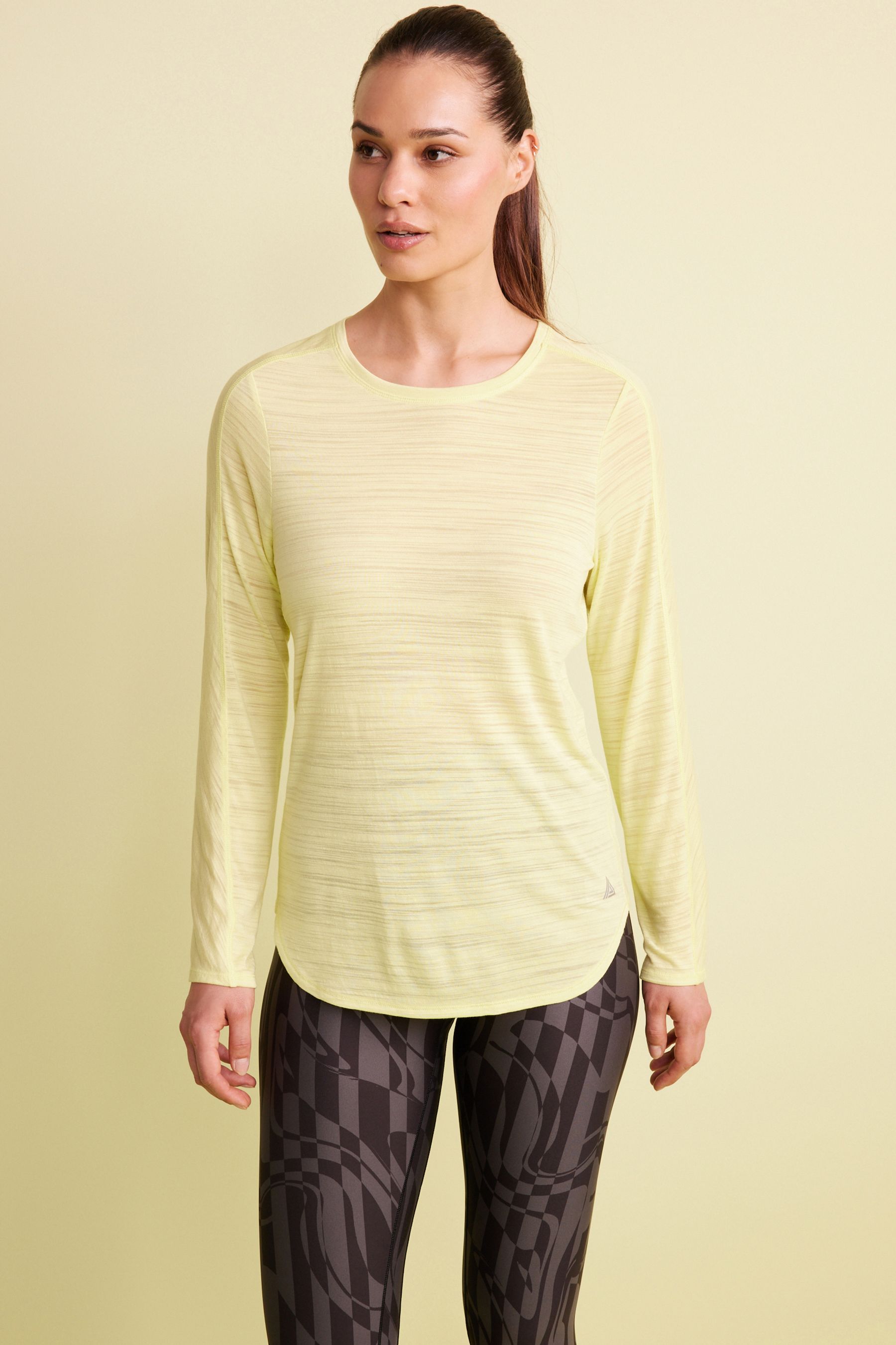 Next Active Sports Long Sleeve Top Regular