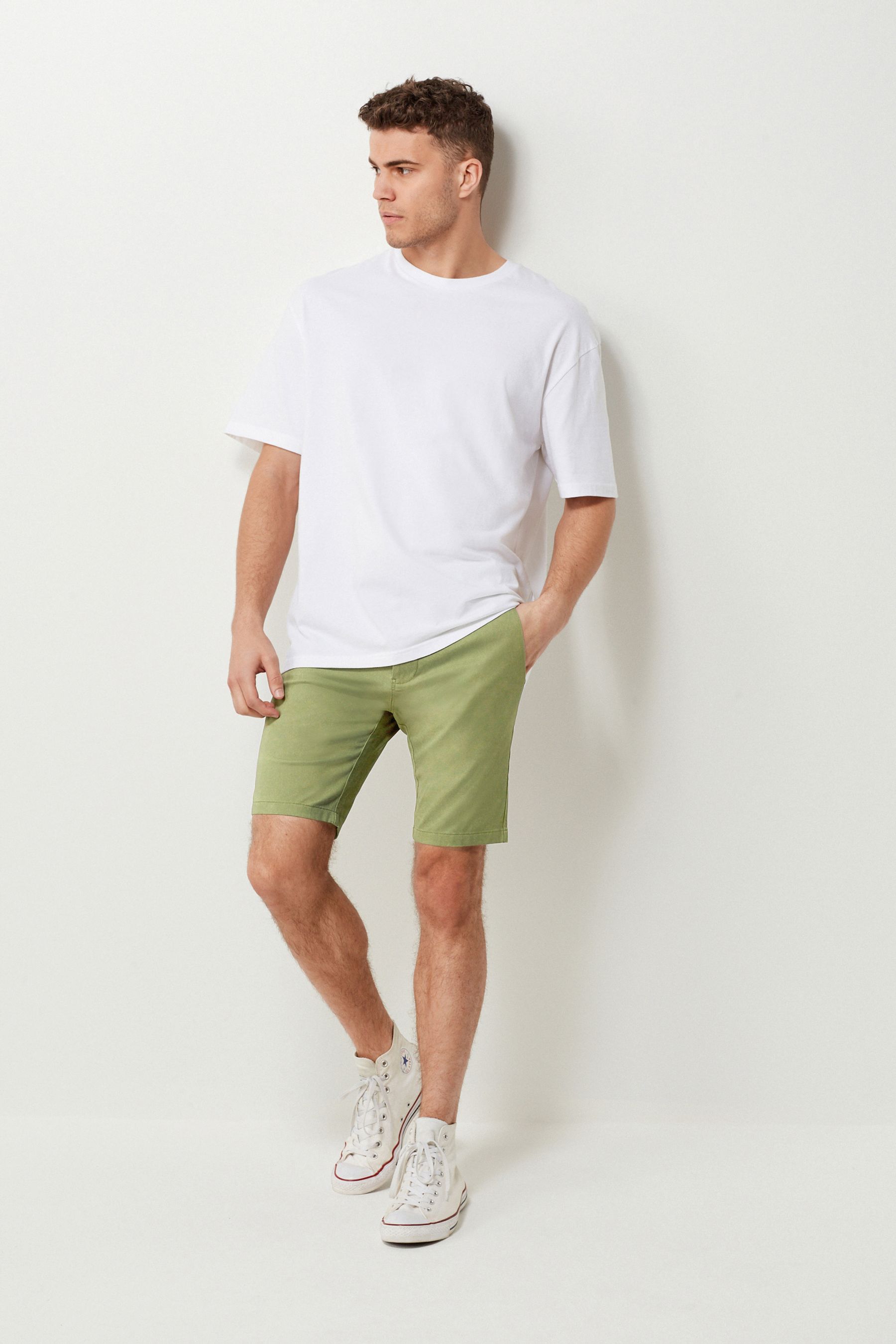 Stretch Chino Shorts Slim Fit