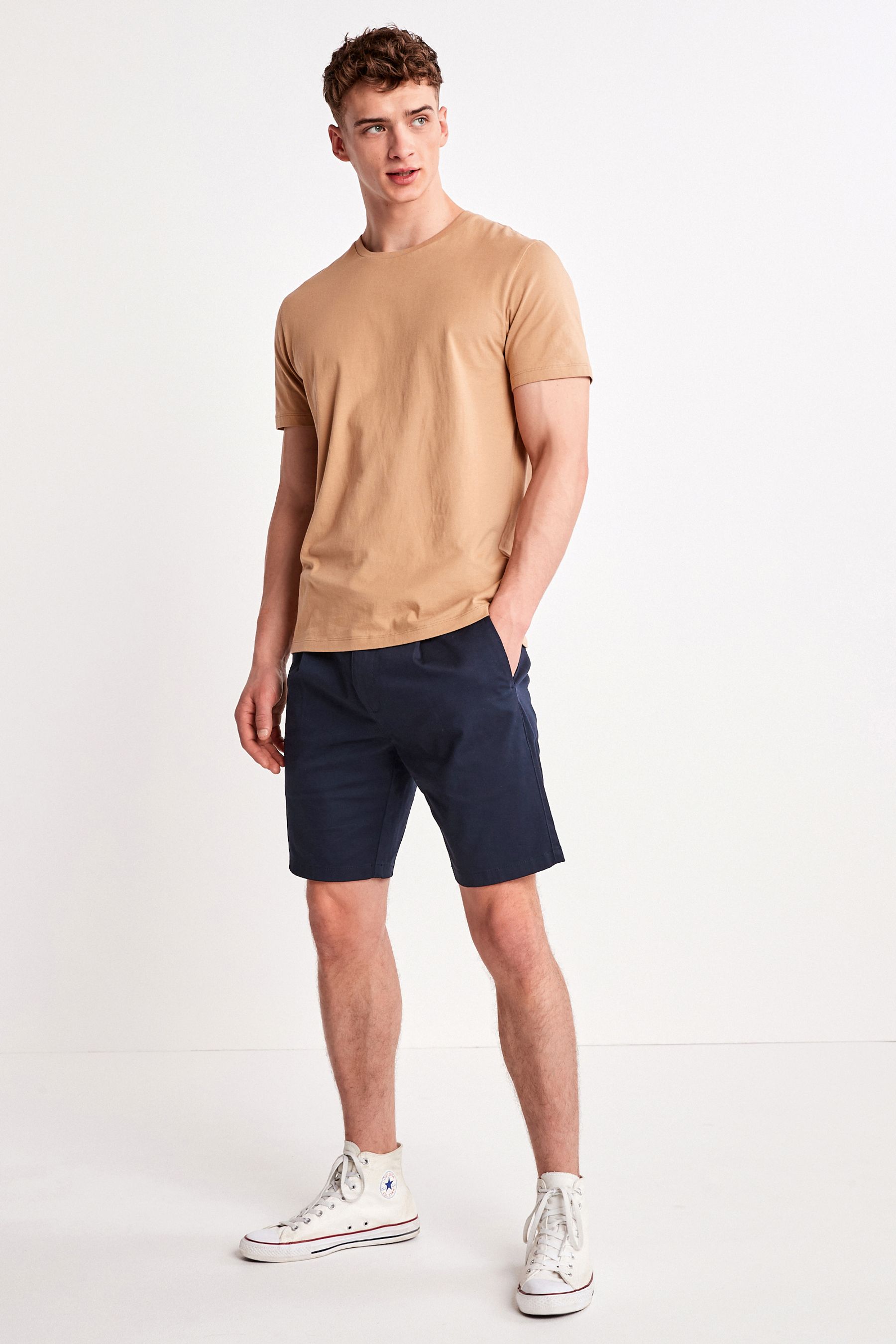 Stretch Chino Shorts Slim Fit