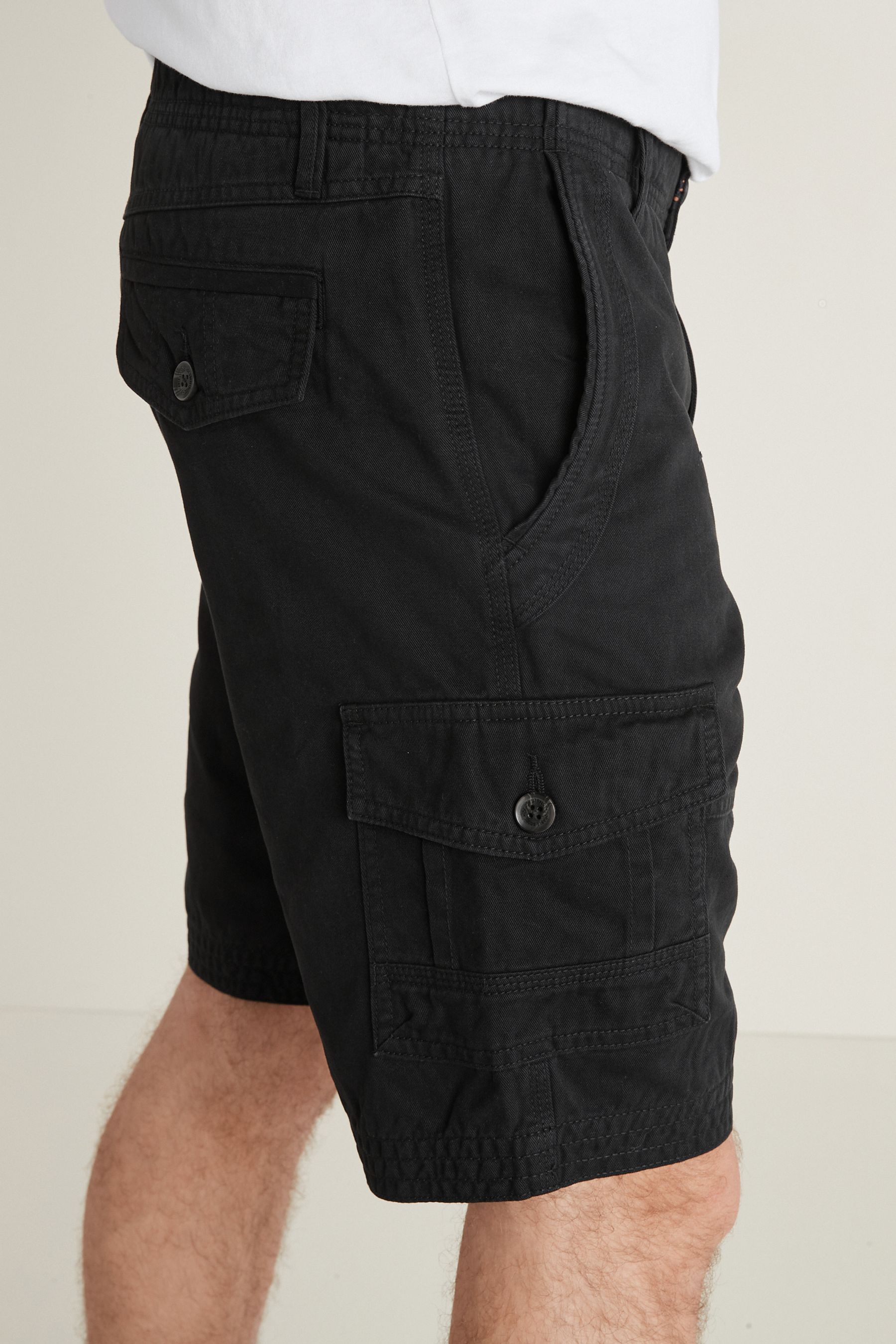 Premium Laundered Cargo Shorts Regular Length