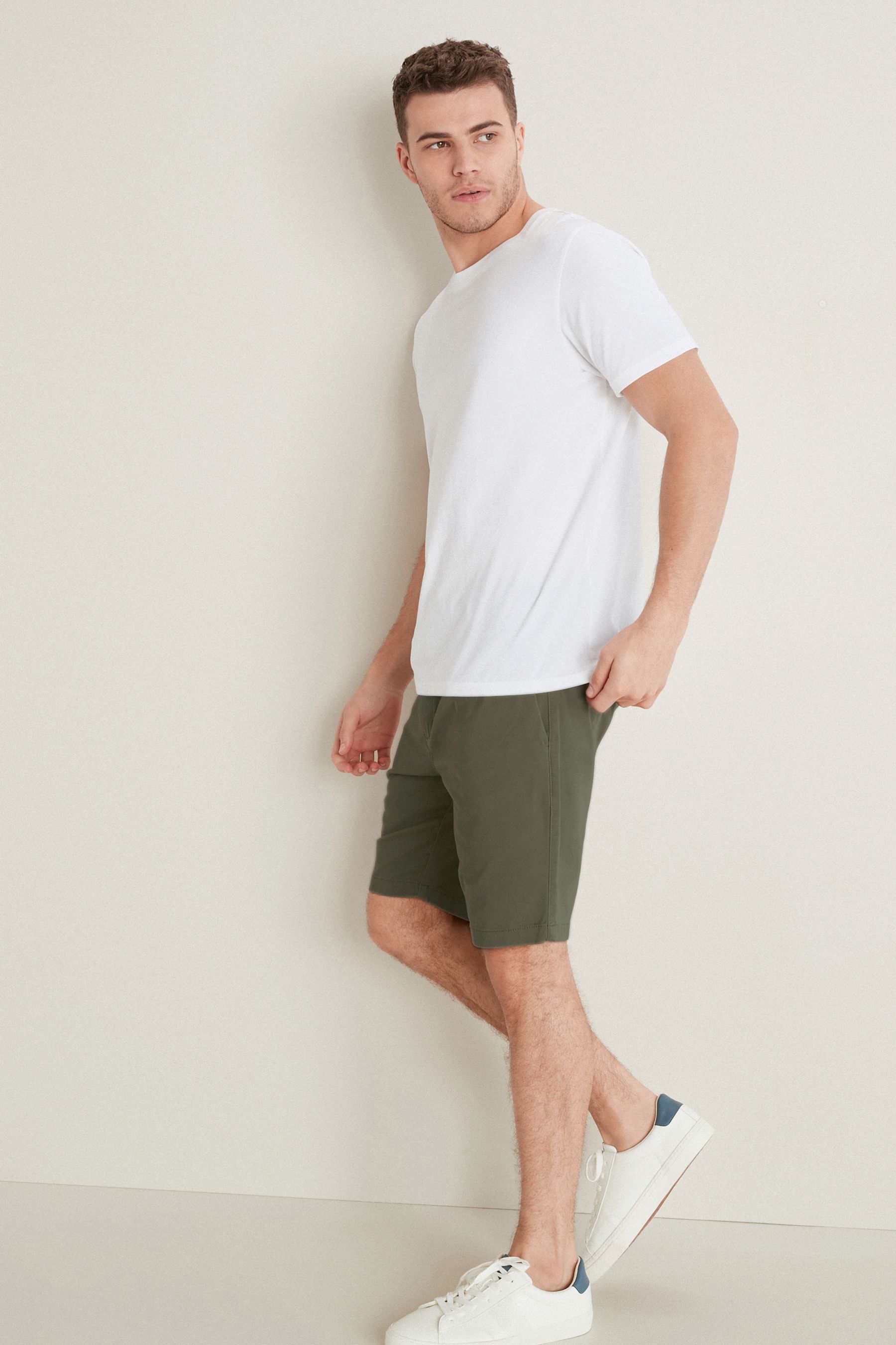 Stretch Chino Shorts Slim Fit