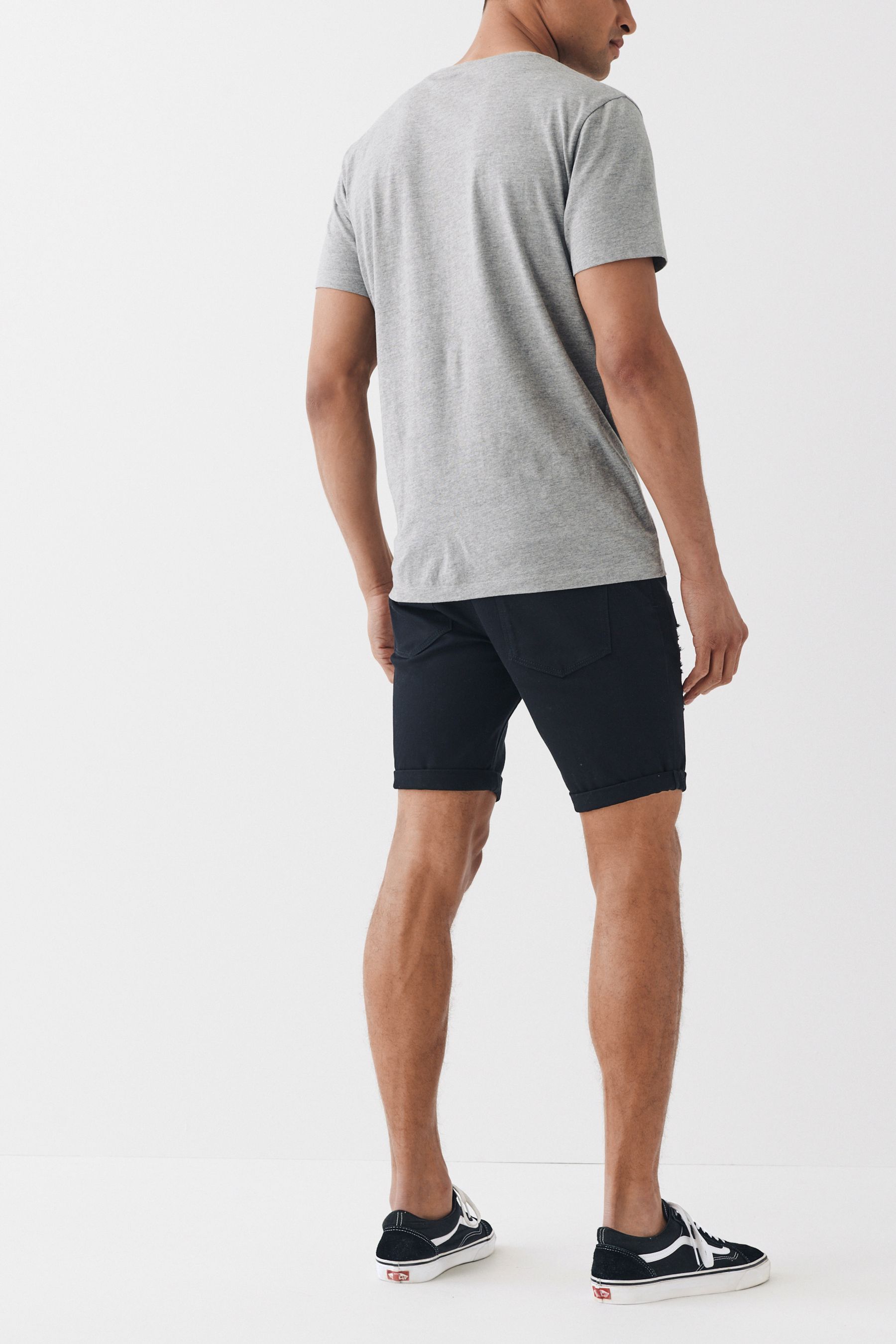 Denim Shorts Slim Fit