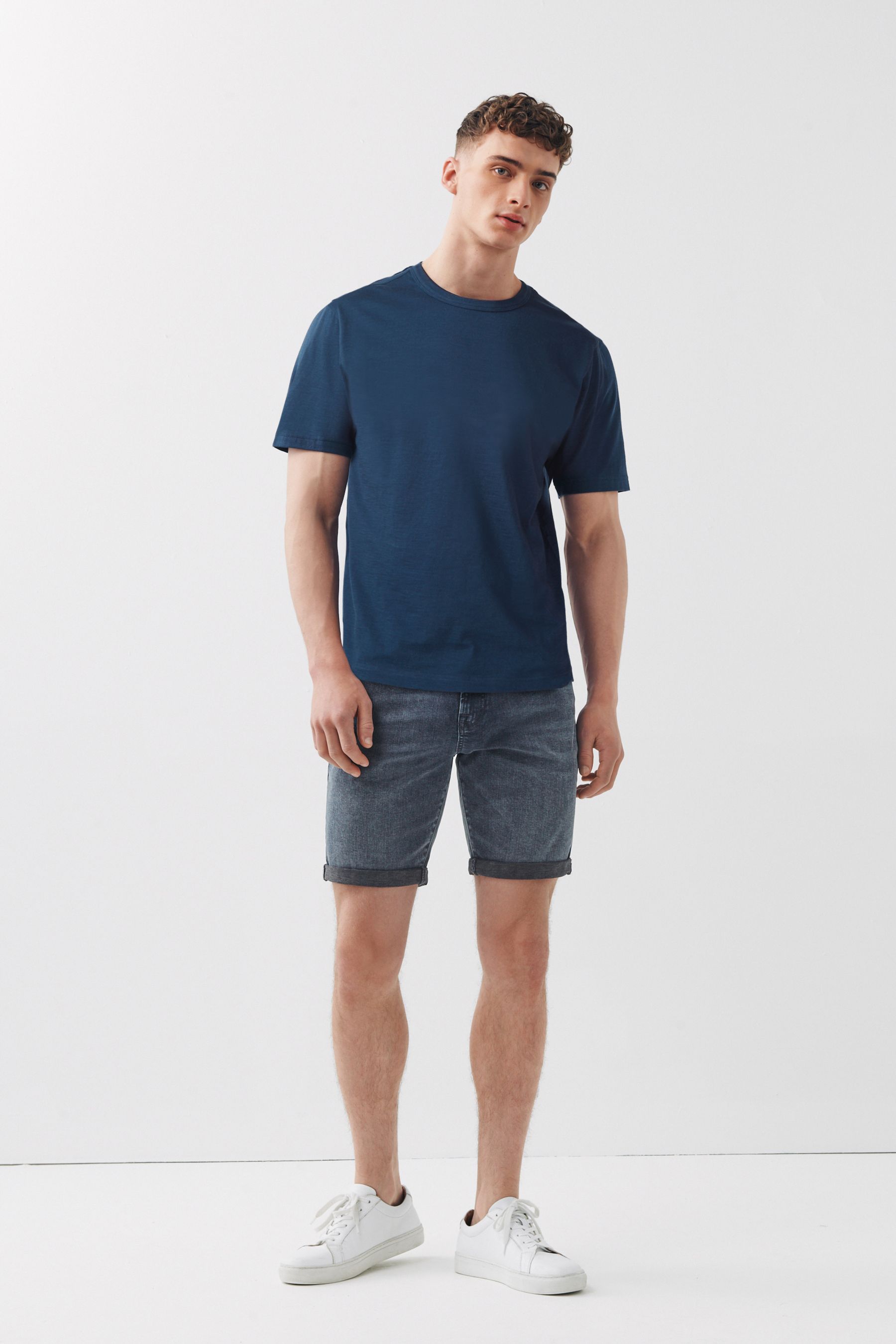 Denim Shorts Slim Fit