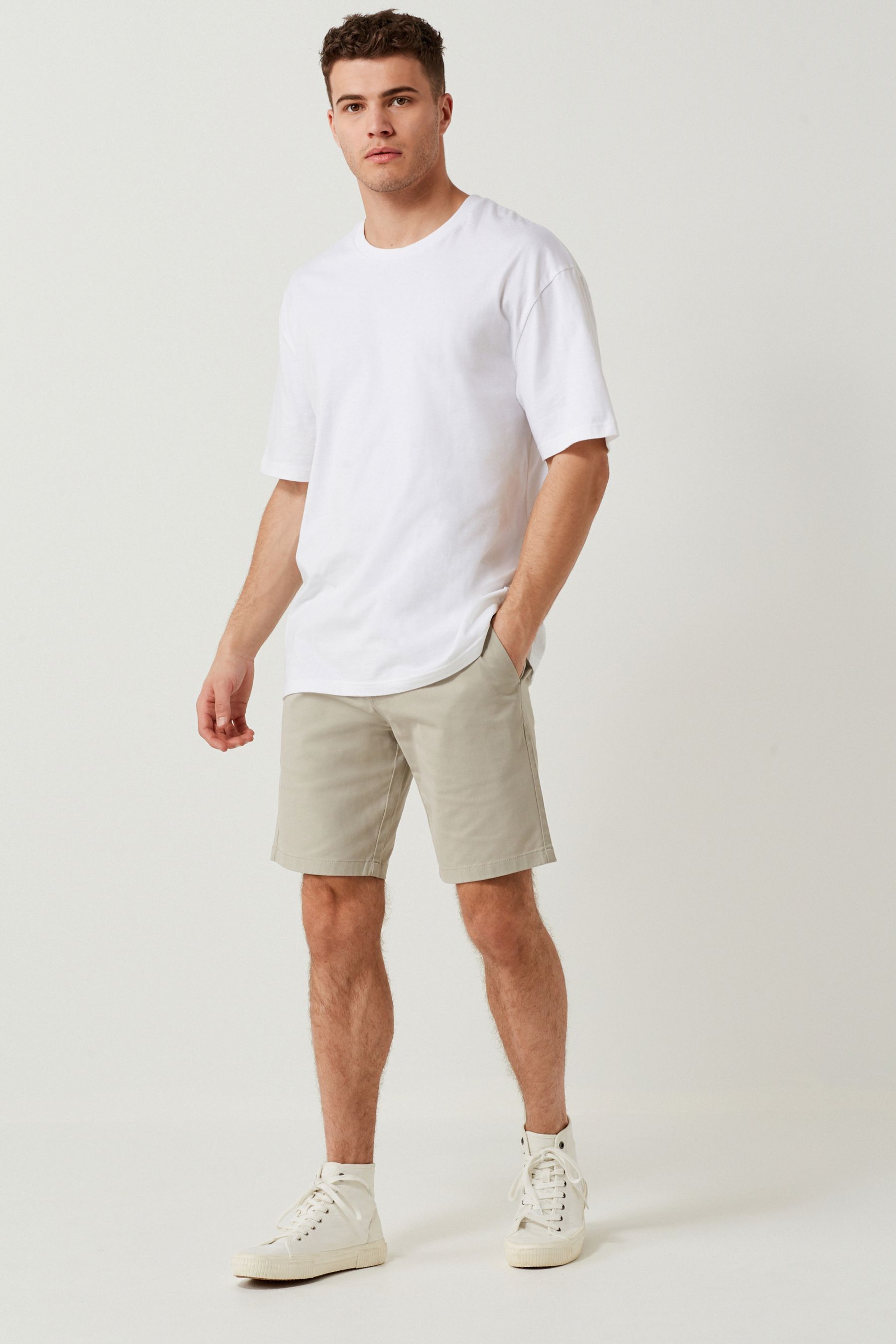 Stretch Chino Shorts Straight Fit