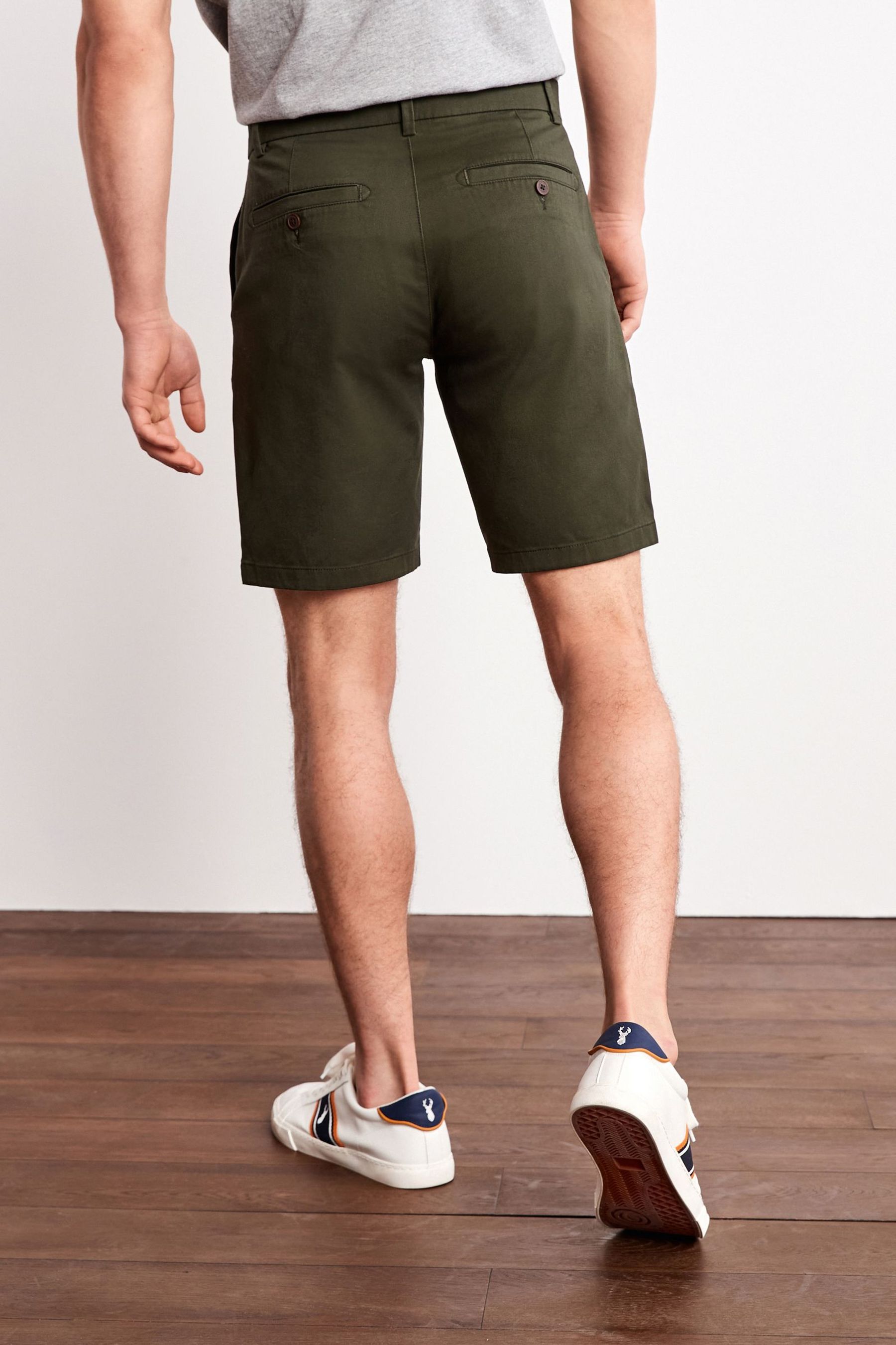 Stretch Chino Shorts Straight Fit