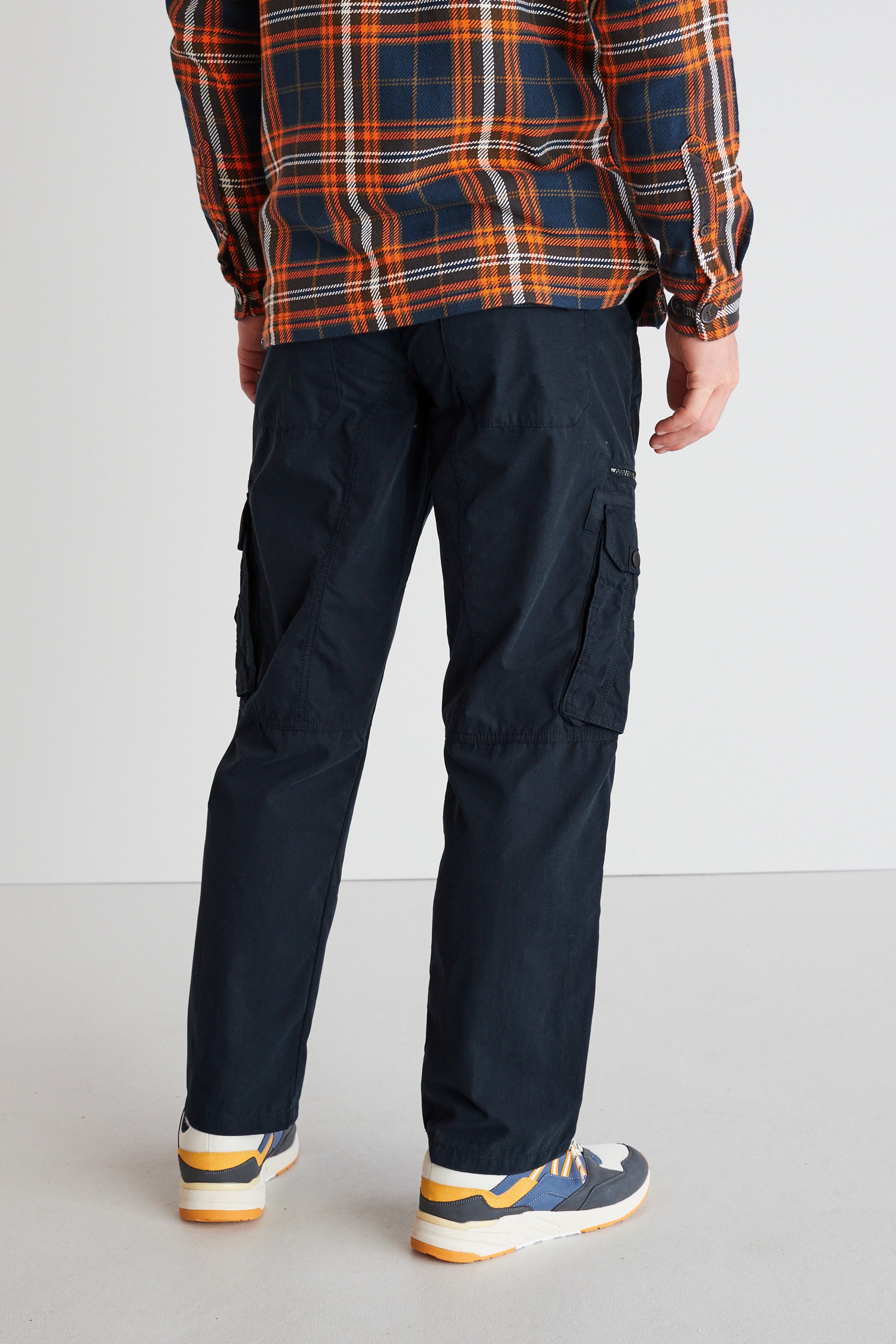 Belted Tech Cargo Trousers