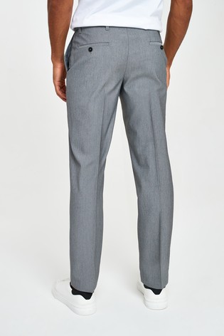 Stretch Formal Trousers Tailored Fit