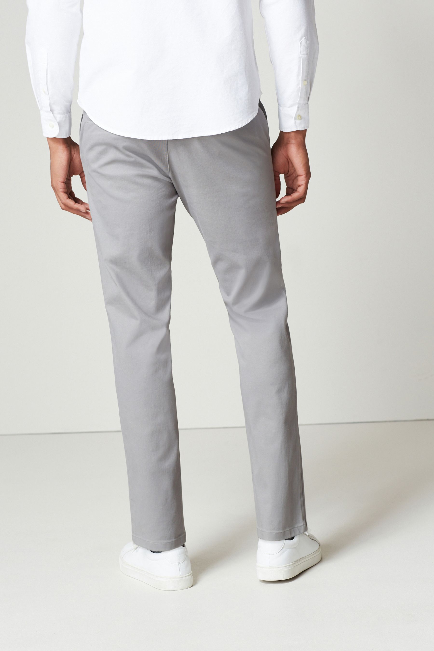 Stretch Chino Trousers Slim Fit