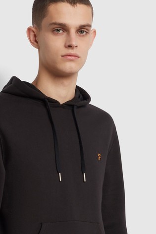 Farah Black Zain Hoodie