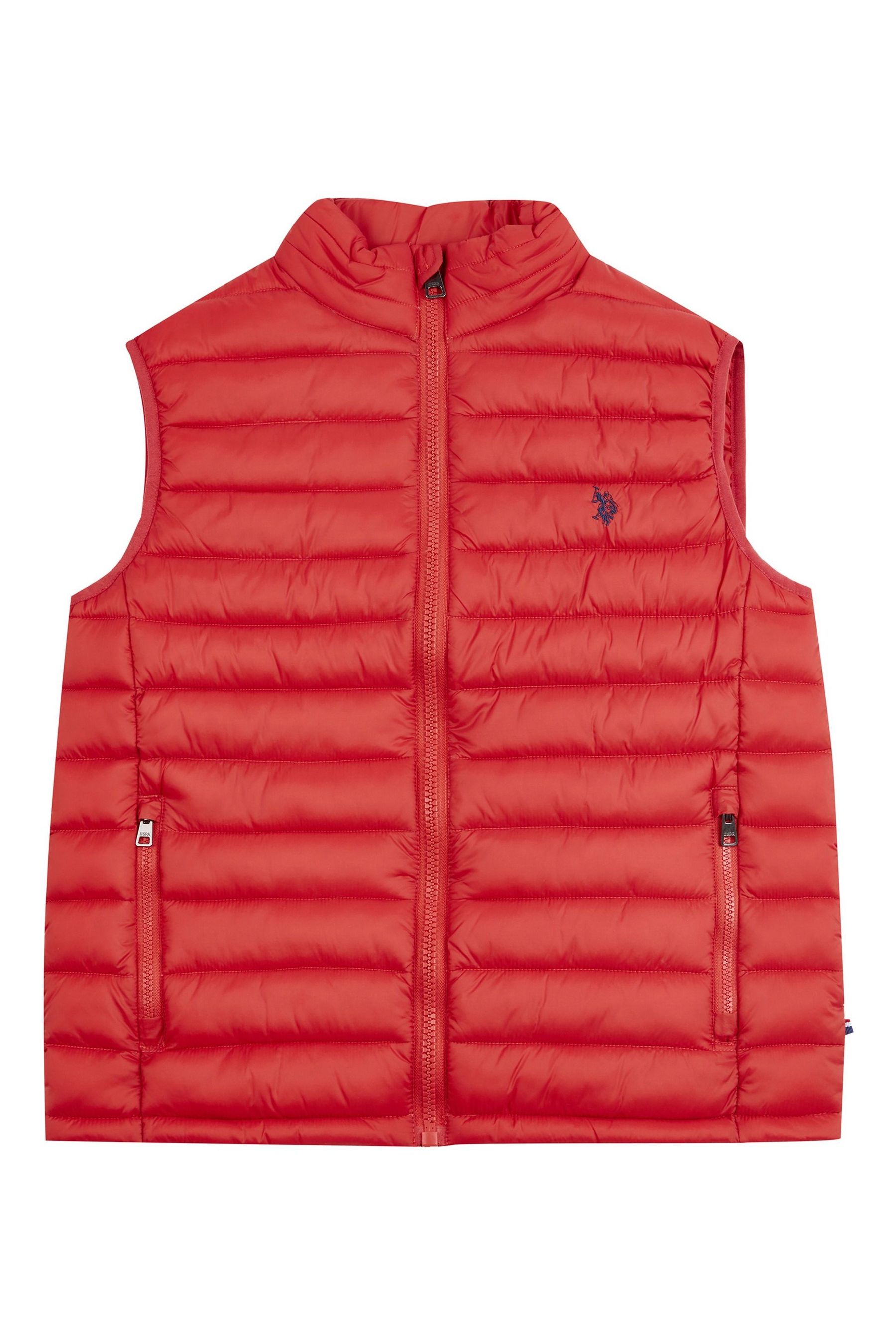 U.S. Polo Assn. Blue Thin Bellow Gilet