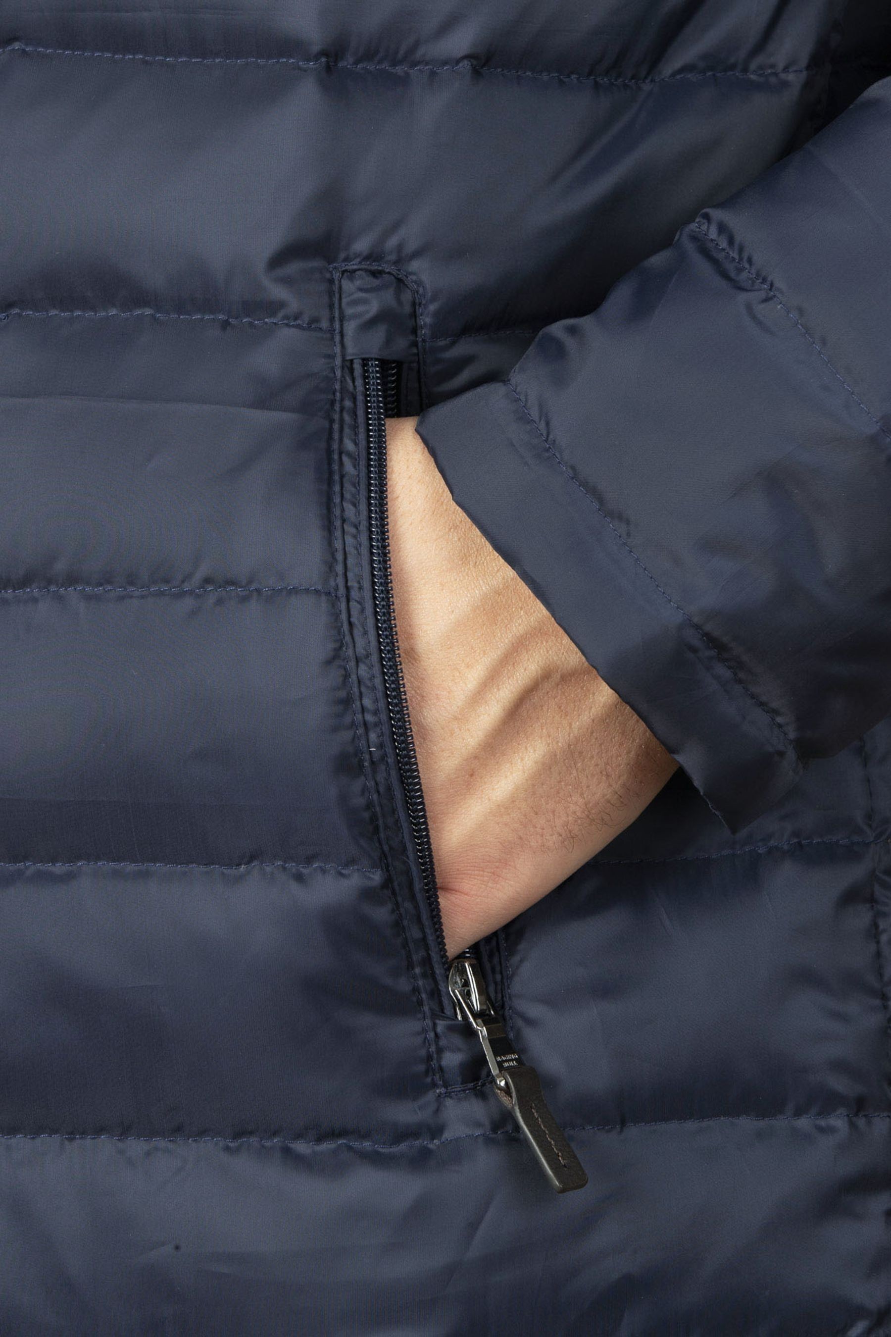 Raging Bull Blue Lightweight Puffer Jacket