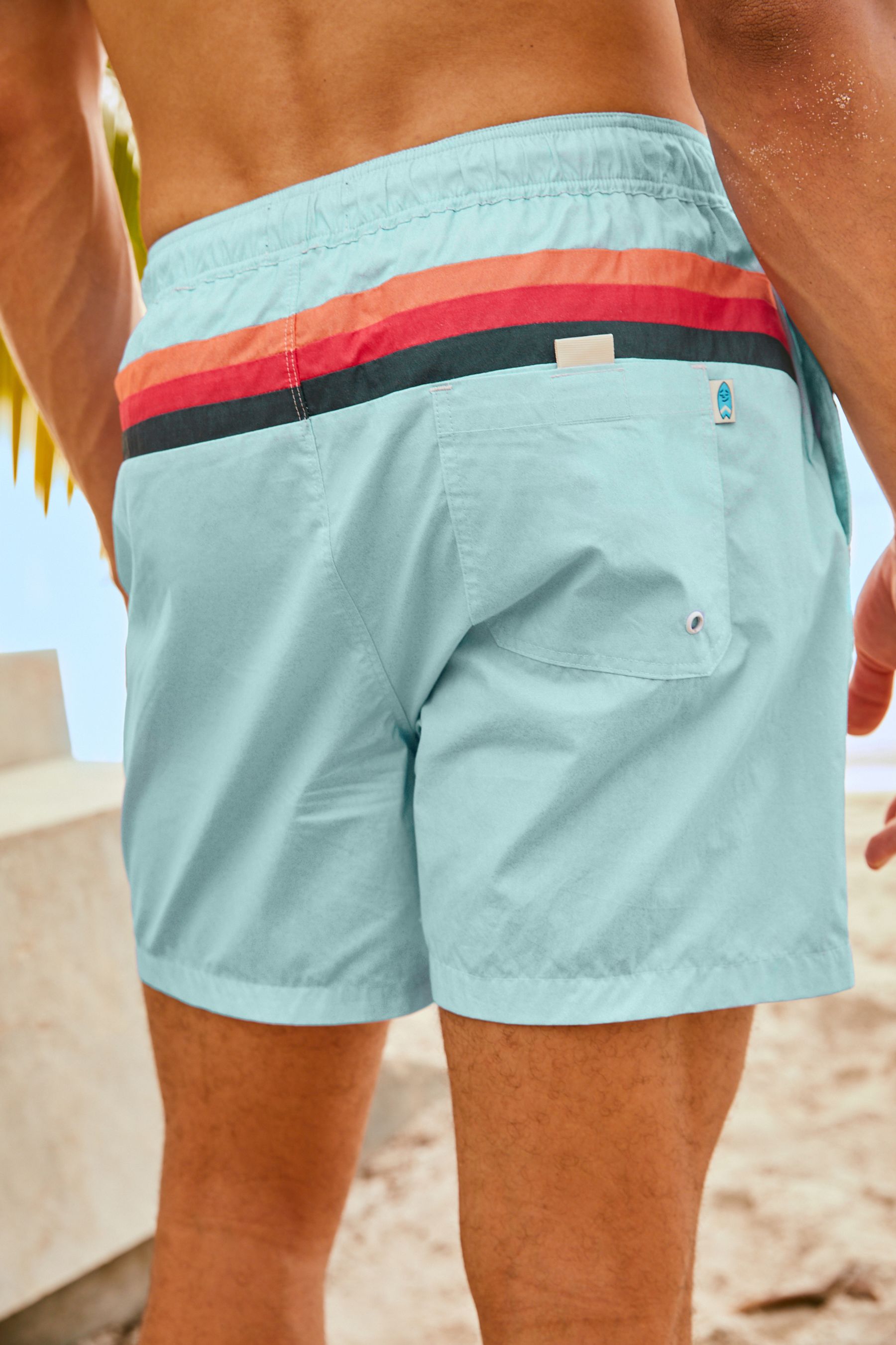 Colourblock Swim Shorts