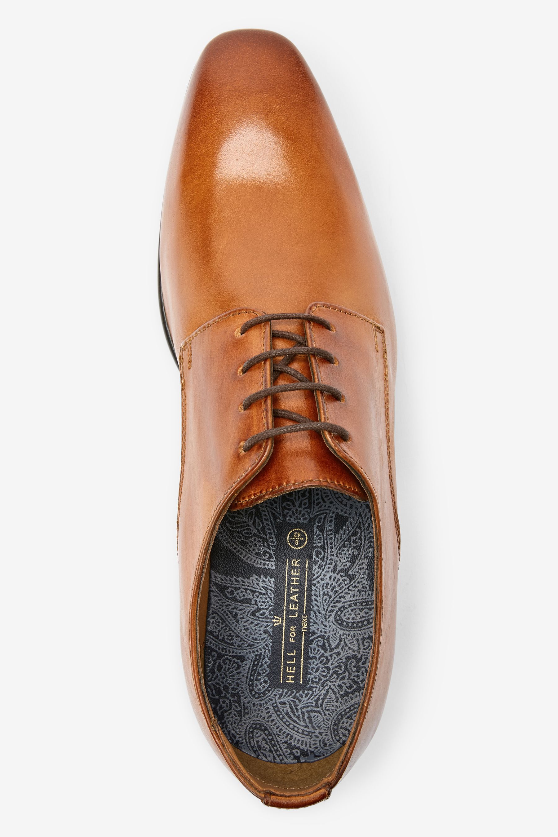 Leather Derby Shoes Regular Fit