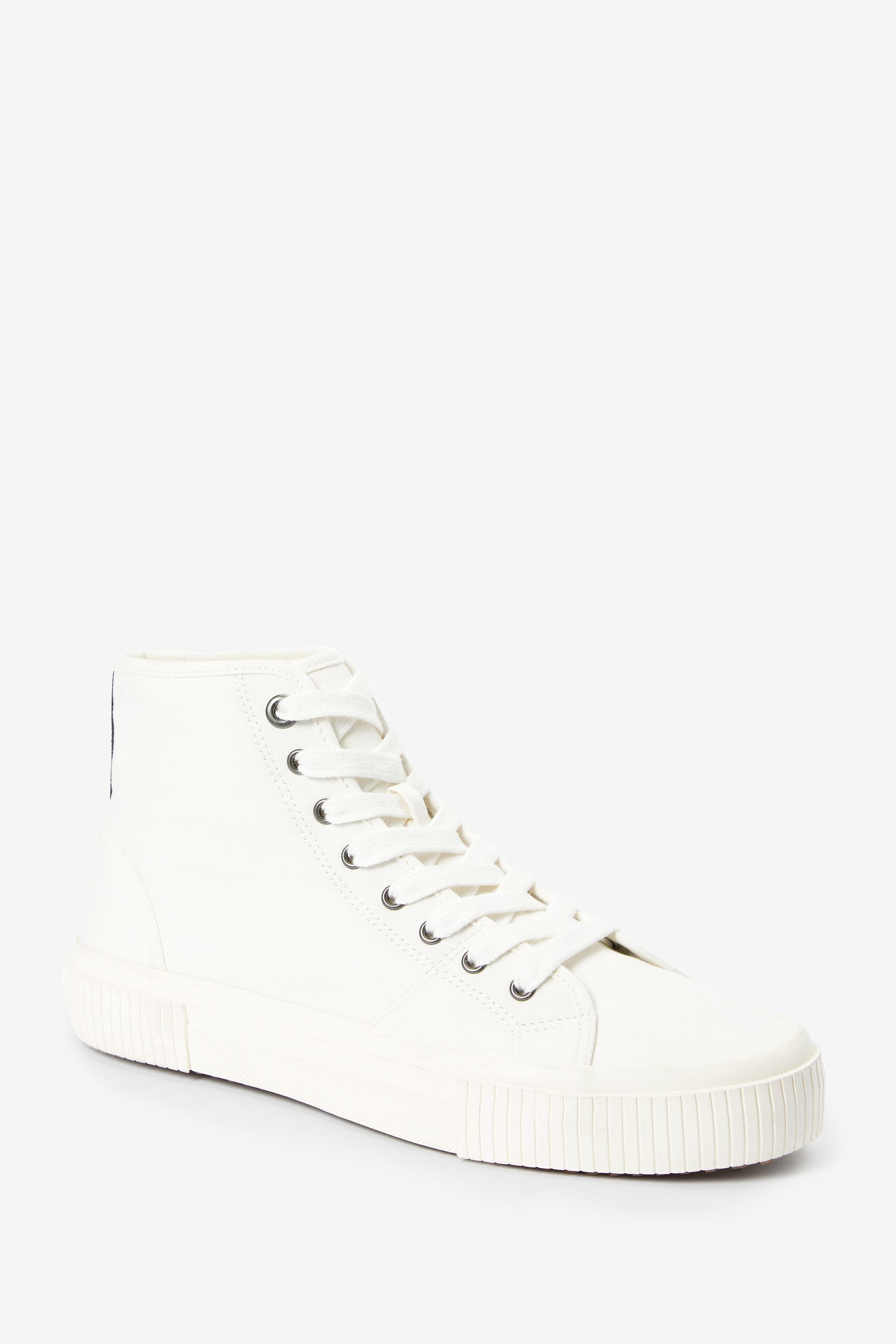 Canvas High Top Trainers