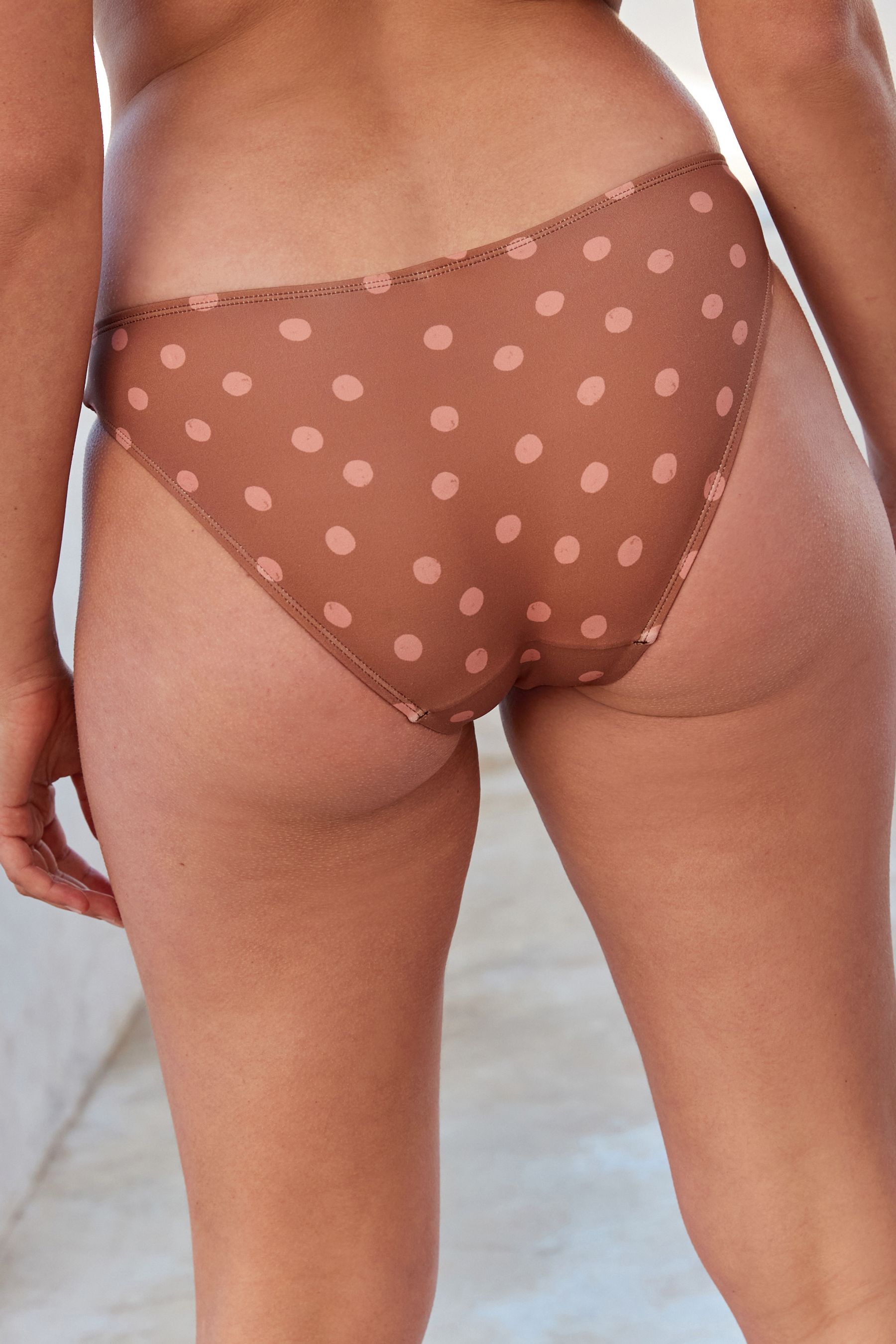 Bikini Bottoms High Leg Briefs